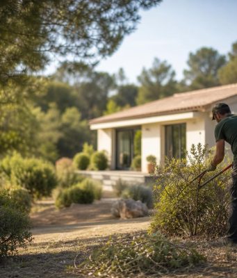 Les bons gestes de débroussaillage pour protéger votre maison des incendies